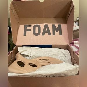 Yeezy Foams size: 9.5 in men’s !